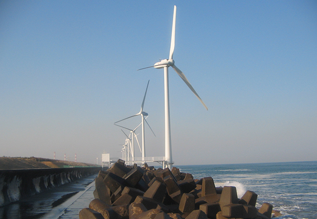 風力発電設備建設工事